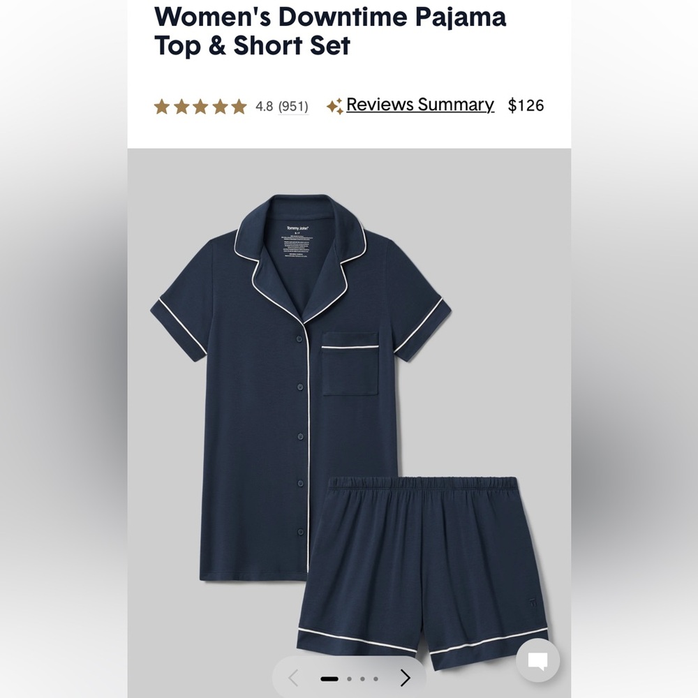 Tommy John Downtime Women’s Pajama Set - NWT - Holiday - Picture 4 of 4